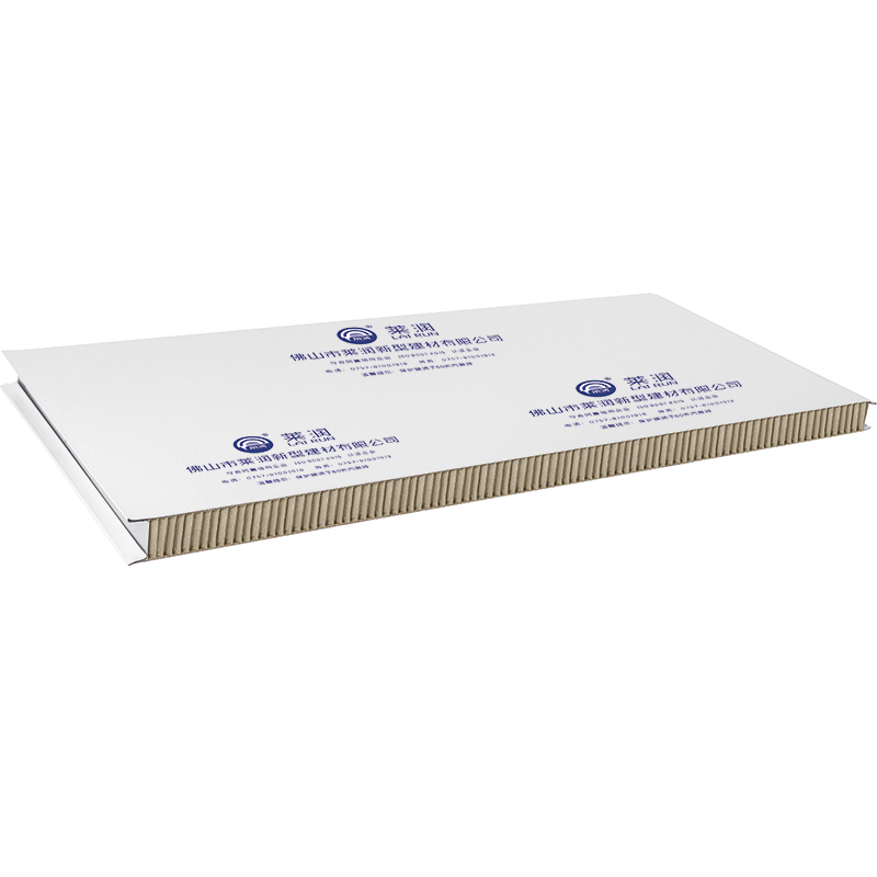 Thick paper honeycomb sandwich panel