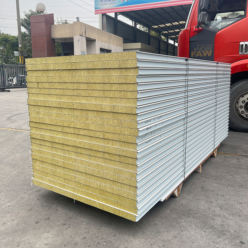 Rock wool sandwich panel